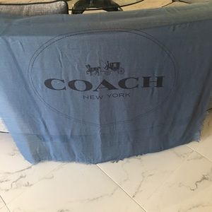Coach Accessories - Coach New York shawl wrap scarf Coach Accessories - Coach New York shawl wrap scarf